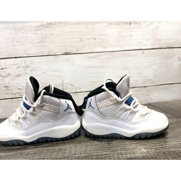 Nike Air Jordan Retro 11 Legend Blue Toddler Size 5C Sneakers - Picture 4 of 8